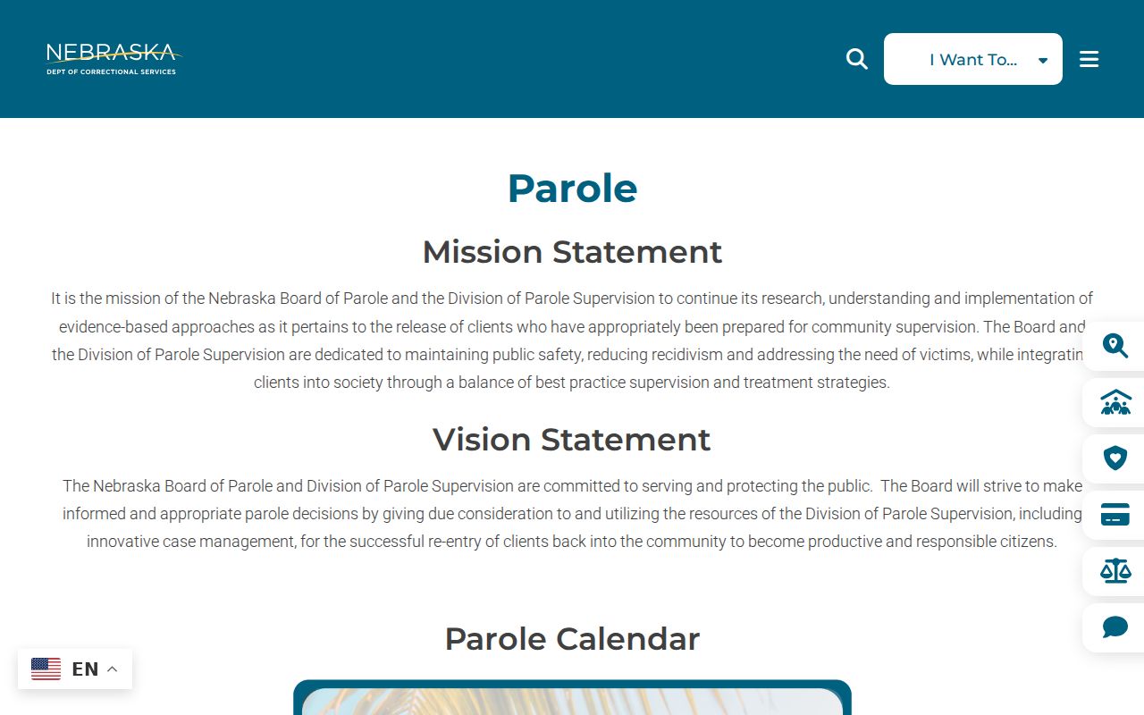 Sarpy County arrest record follow-up through Nebraska parole information